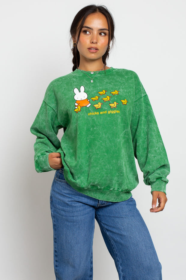 MIFFY X DAISY STREET CHICKS AND GIGGLES SWEAT