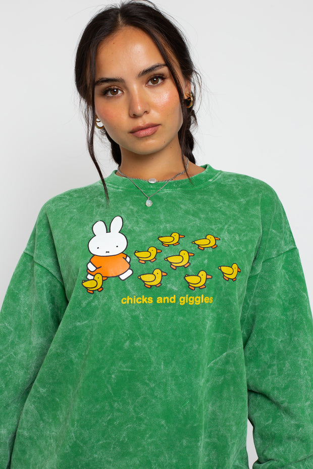 MIFFY X DAISY STREET CHICKS AND GIGGLES SWEAT