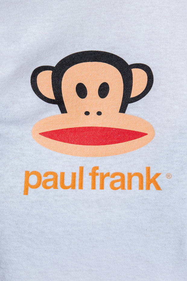 DAISY STREET X PAUL FRANK JULIUS WHITE BABY TEE