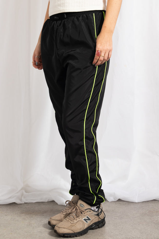 Daisy Street Tech Pants With Neon Piping