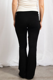 Daisy Street Black Flared Pants