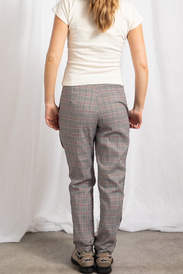 Daisy Street Check Trousers With Side Stripe