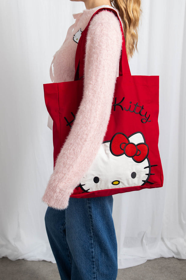 Daisy Street Hello Kitty Red Tote Bag