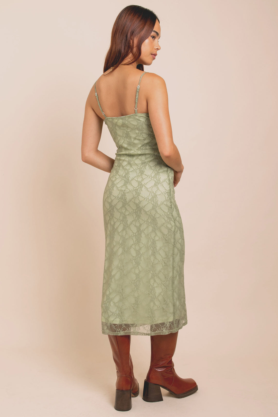 Stretch lace dress online