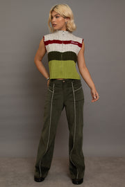 Daisy Street Cord Flared Trousers