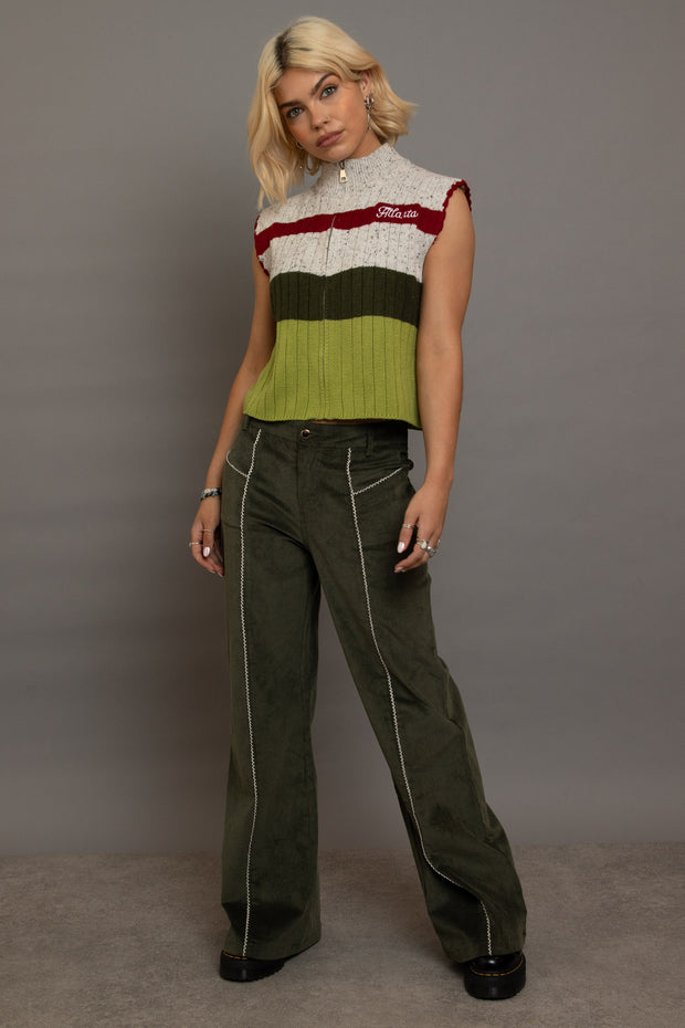 Daisy Street Cord Flared Trousers