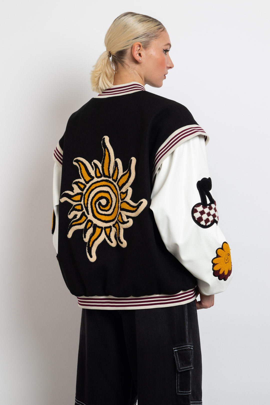 Daisy street rainbow jacket hotsell