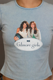 Daisy Street Gilmore Girls Washed Baby Tee