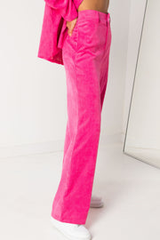Daisy Street Katie Cord Trousers In Pink