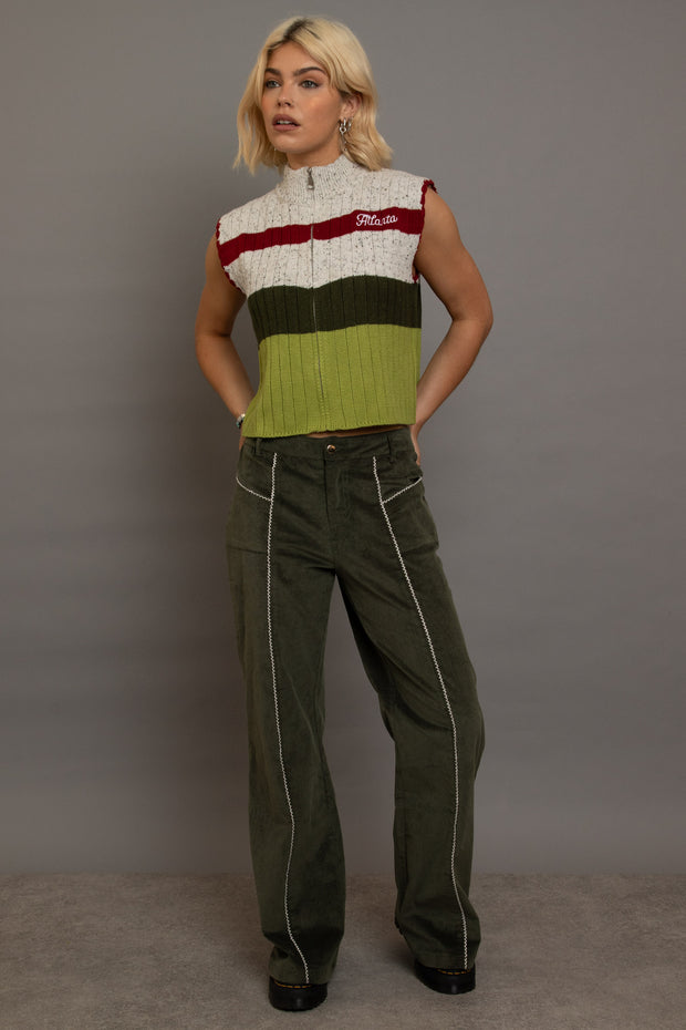 Daisy Street Cord Flared Trousers