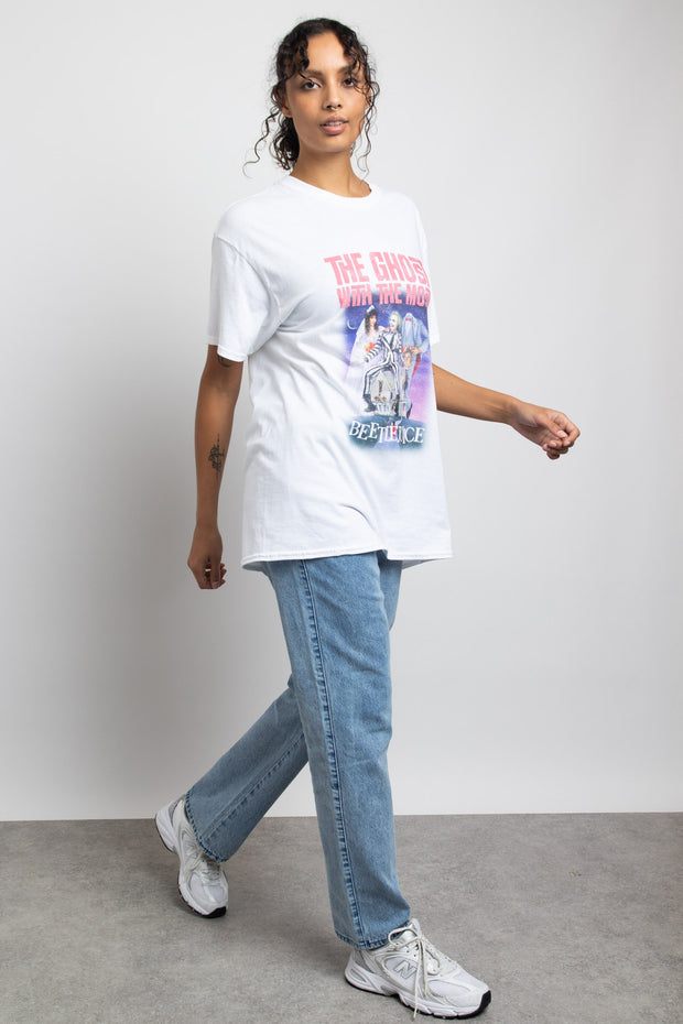 Daisy Street Relaxed Fit T-Shirt with Beetlejuice Graphic