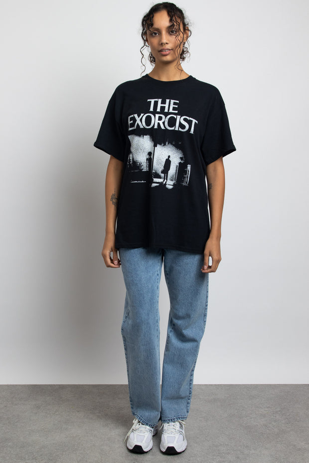 Daisy Street Relaxed T-Shirt with The Exorcist Graphic